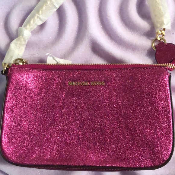 Michael Kors Handbags - Leather Pouchette
